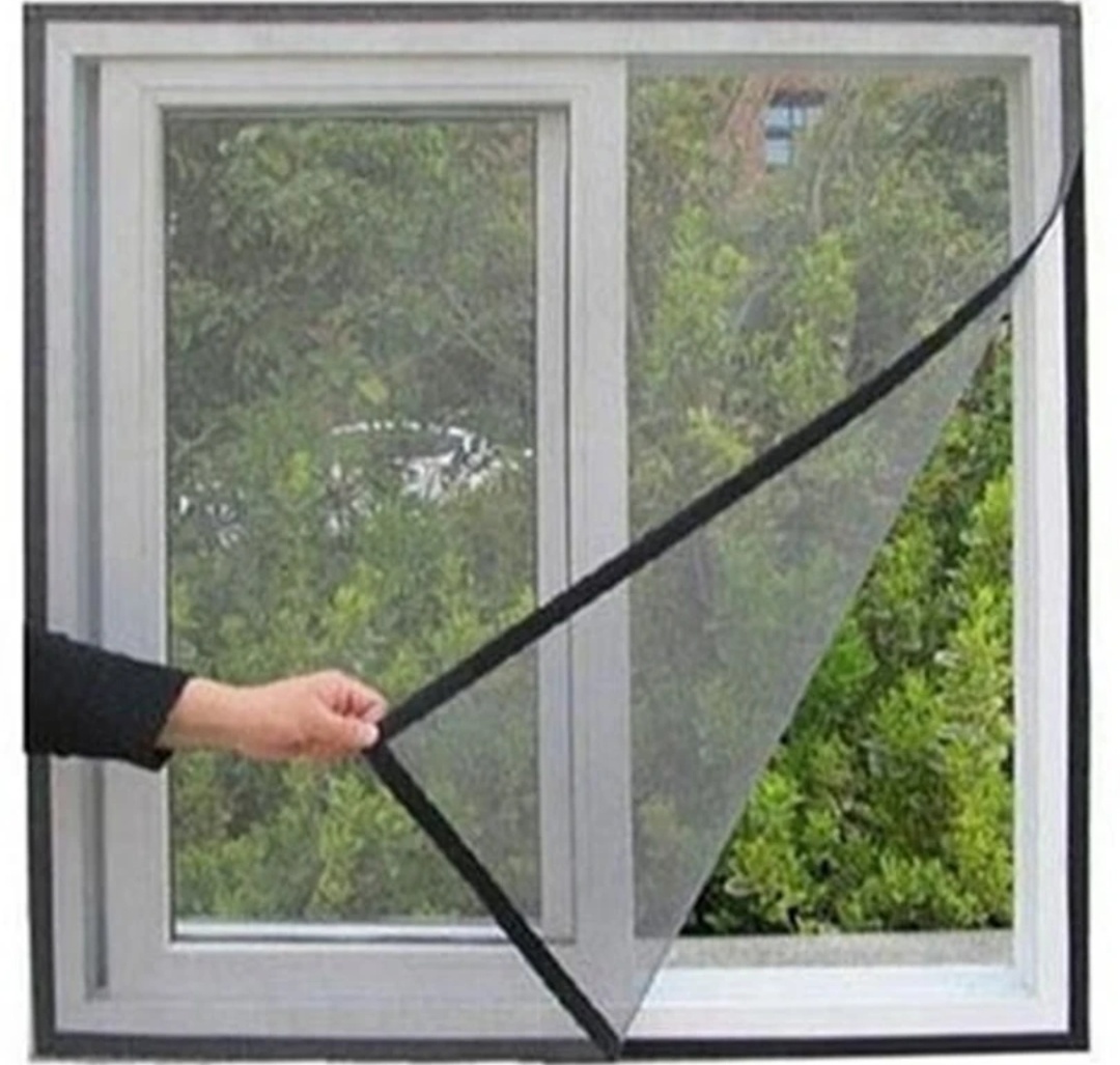 Window mosquito net frame with easy-open mesh